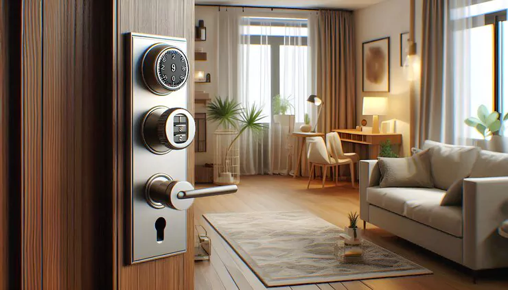 Hotel electronic door lock
